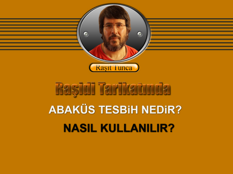 Raşidi Tarkatı Tesbihi - Abaküs Tesbih Nedir - Nasıl Kullanılır